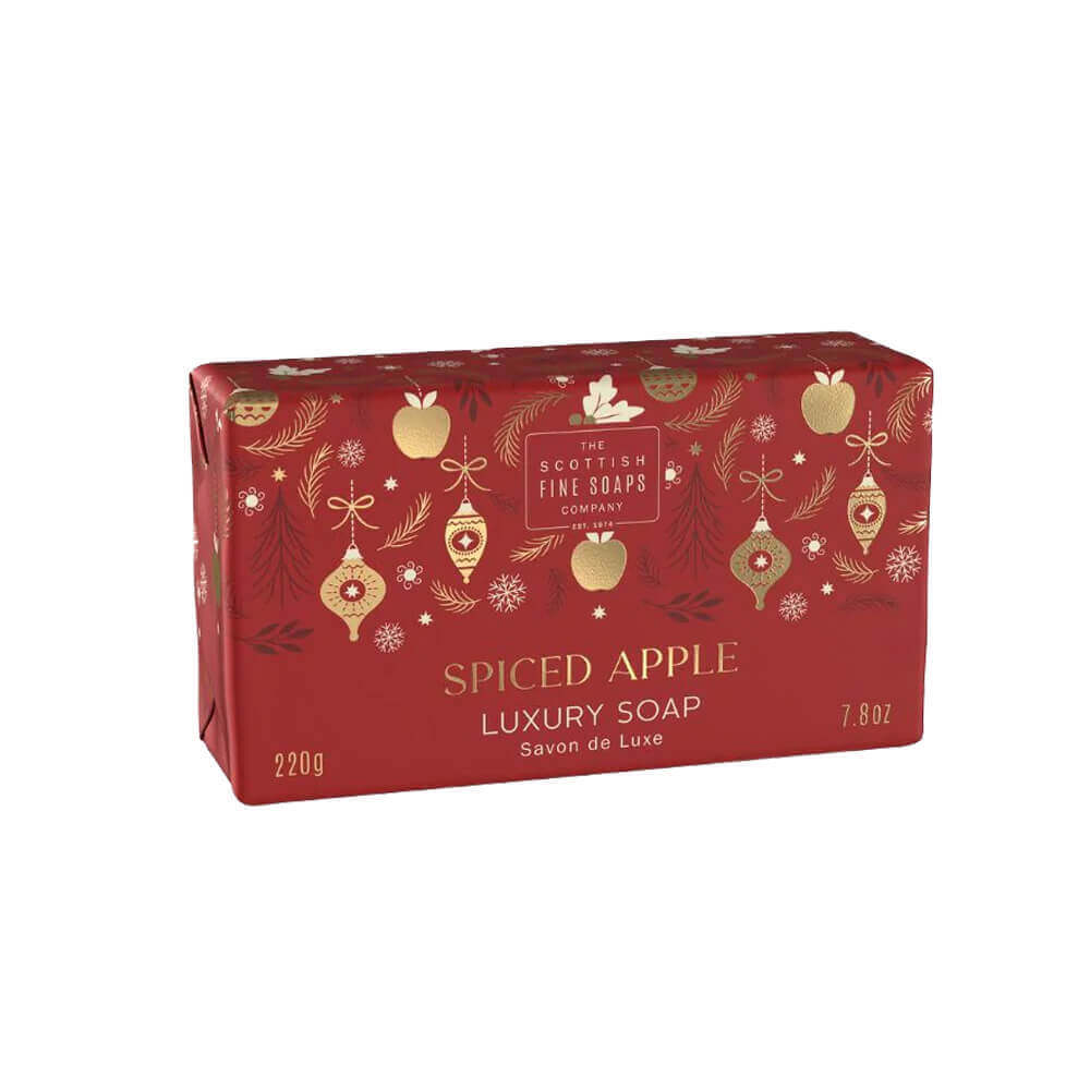 The Scottish Fine Soaps Company Spiced Apple Luxury Soap 220g